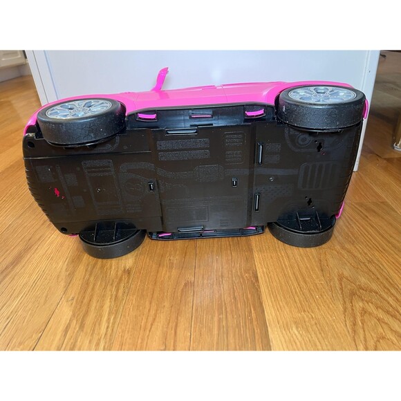 Barbie Pink SUV Car DVX58 Mattel 4 Seat Vehicle For 12" Doll 2016 Toy Truck - Picture 6 of 7